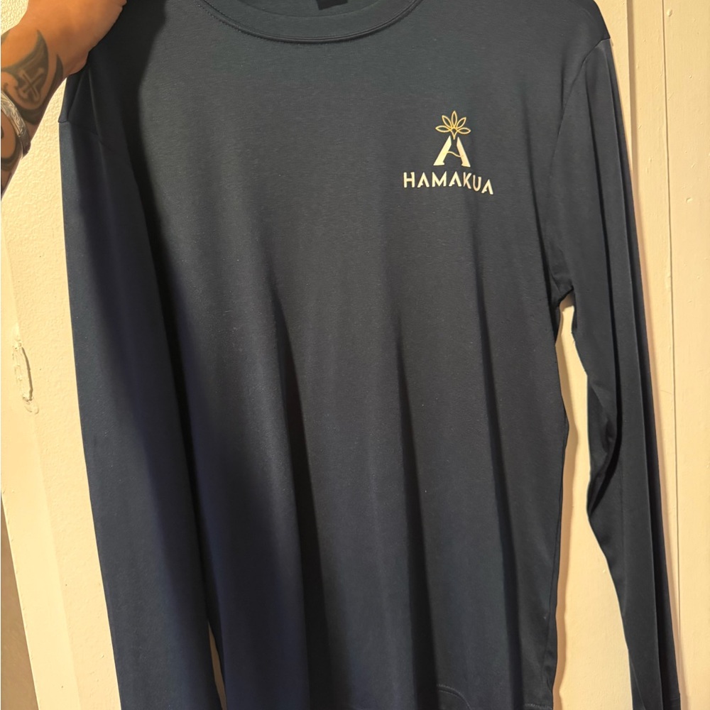 Men's Long-Sleeve Performance Shirt - Navy